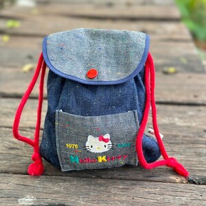 1986 Sanrio Hello Kitty Small Bagpack - Etsy