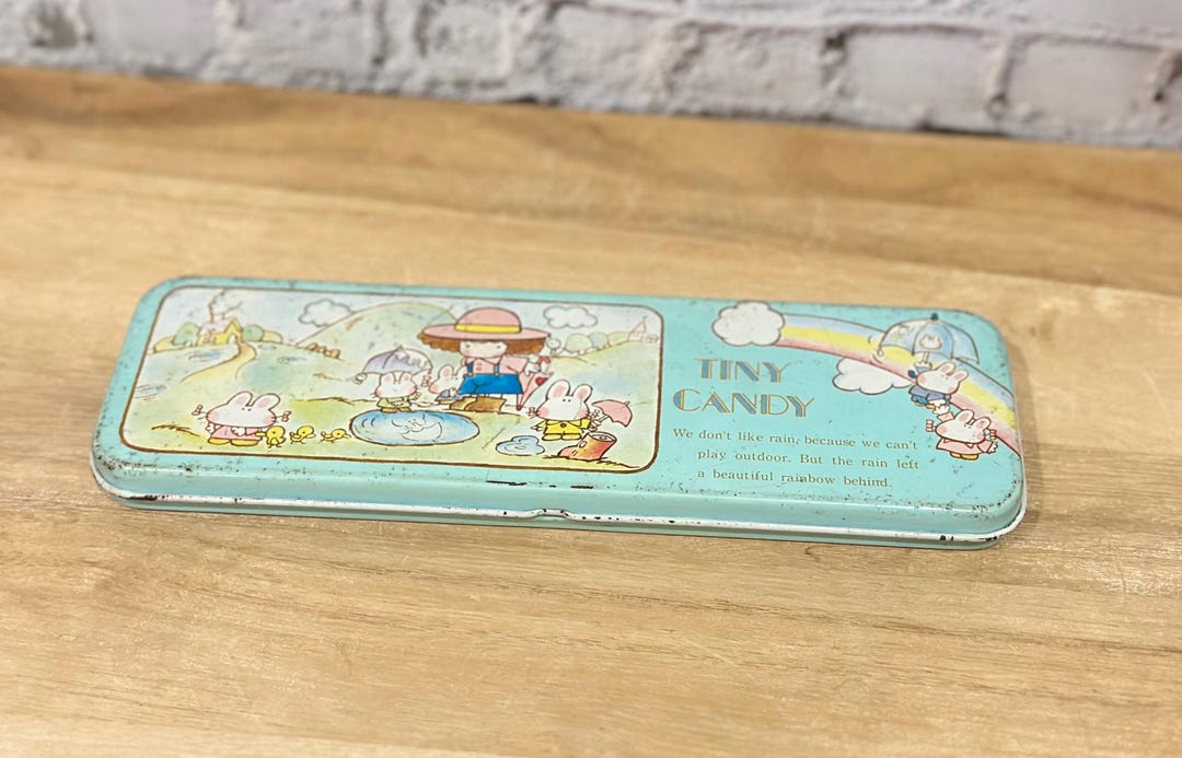 1970年代 タイニーキャンディ 学研のブリキペンケース - Etsy 日本