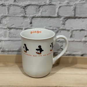 Pingu the Penguin coffee mug