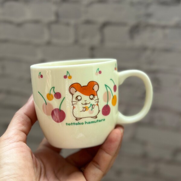 2000 Tottoko Hamtaro coffee mug