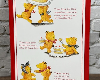 1994 Sanrio Tuck & Chubby Notebook Rare Heisei Retro Japanese Stationery