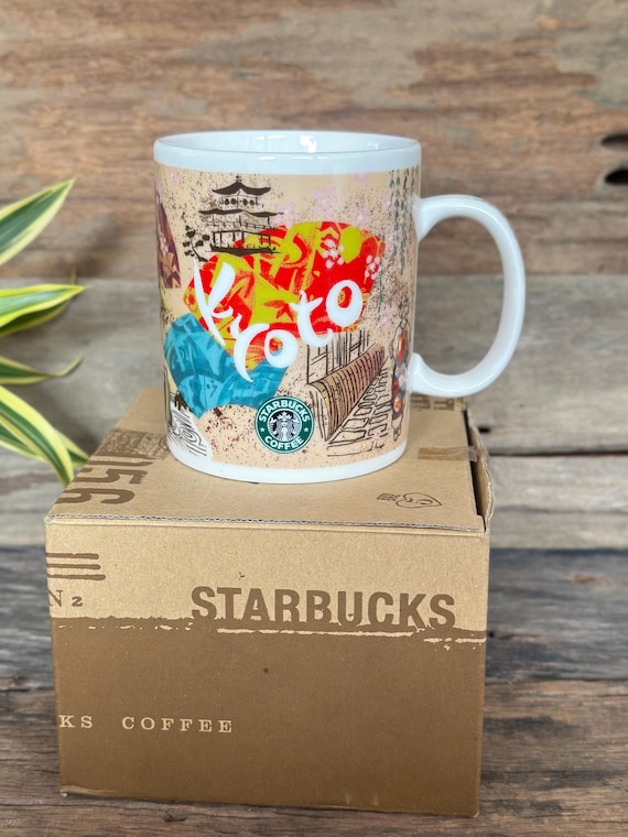 Vintage 2006 Starbucks Kyoto Japan Global Icon Series City Mug