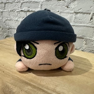 1996 Shuichi Akai Detective Conan plush doll keyring