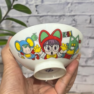 Arale Norimaki from Dr. Slump manga series Rice Bowl