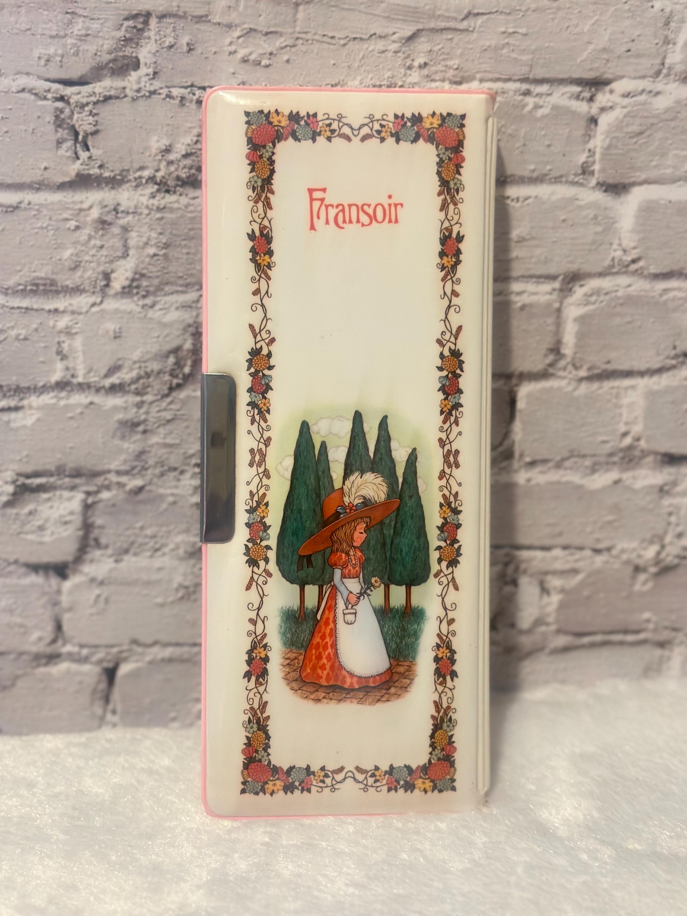 70s Magnetic Pencil Box Vintage Country Girl Made in Japan - Etsy