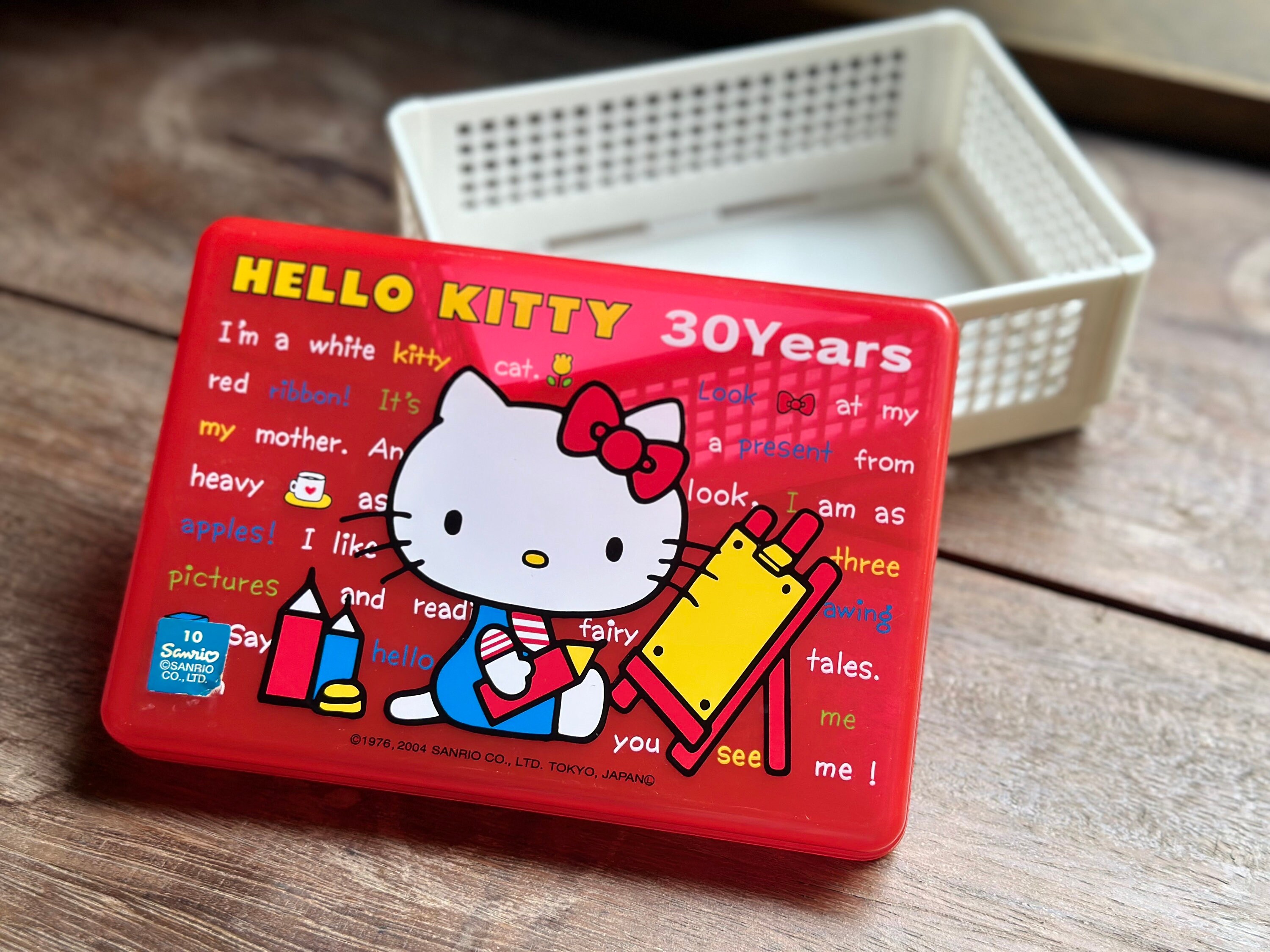 SANRIO 2004 HELLO KITTY 30years限定 1pc. 2004 Sanrio Hello Kitty Foldable Lunch Box Lunch Snack Box - Etsy