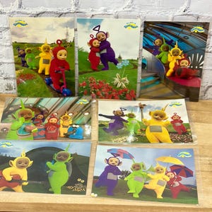 Cartes postales Showa Note 1996 Teletubbies, lot de 8