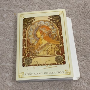 Vintage Alphonse Mucha 44 Postkarten Sammlung