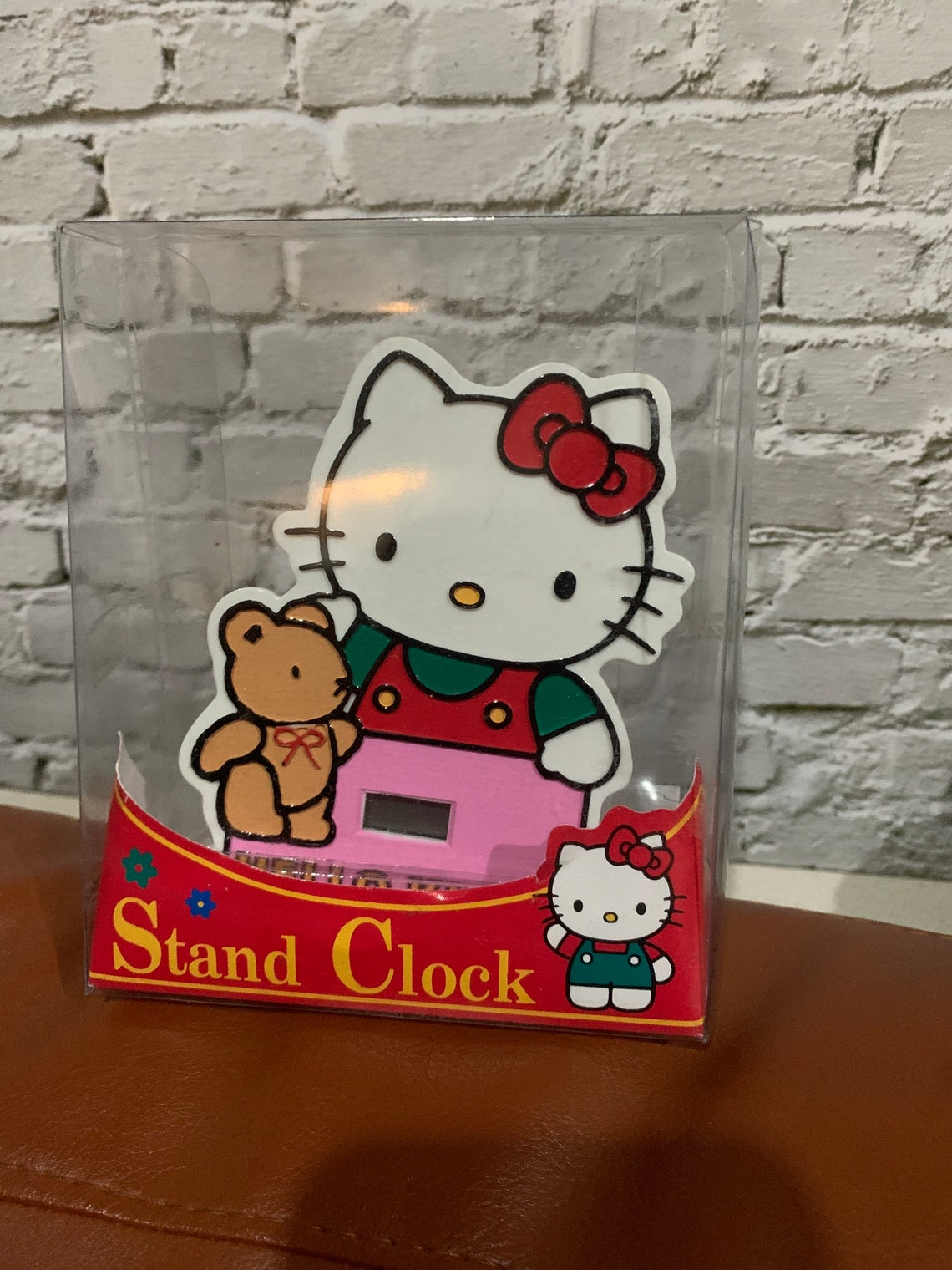 Vintage 1995 Sanrio Hello Kitty Cute Stand Clock Made in Japan Etsy