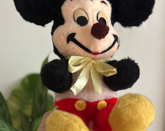Vintage Walt Disney Productions Mickey Mouse Plushie California Stuffed Toys