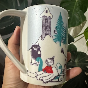 Moomin Coffee mug, The Four Seasons of Moomin Valley Ceramic mug “Winter”