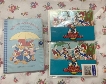 Woody Woodpecker and Friends notebook and pop up cards