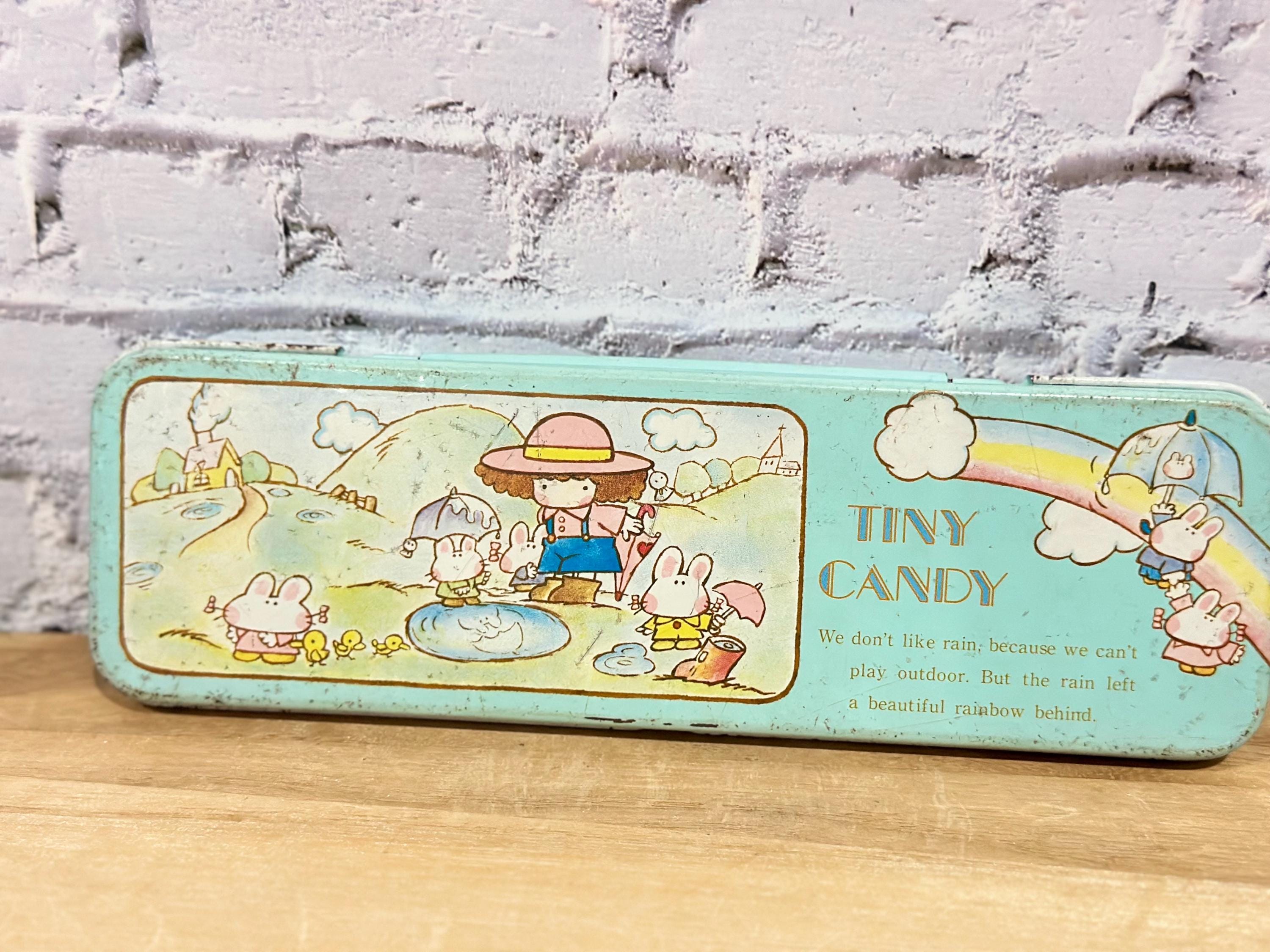 昭和レトロ】TINY CANDY タイニーキャンディの缶ペンケース学研
