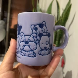 1997 Tama and Friends Ceramic Coffee mug