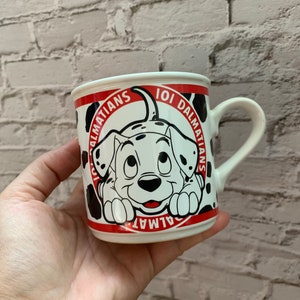 Vintage Walt Disney 101 dalmatians So Cute Coffee mug, 101 dalmatians mug