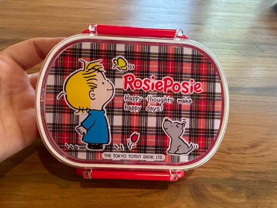 1990 Sanrio Rosie Posie Lunch Box - image 1