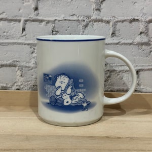 ヴィンテージ スヌーピーとチャーリー ブラウンのコーヒーマグ