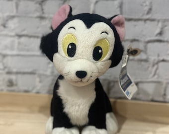 ディズニー ピノキオ フィガロ 猫 ぬいぐるみ 黒猫 おもちゃ 7インチ