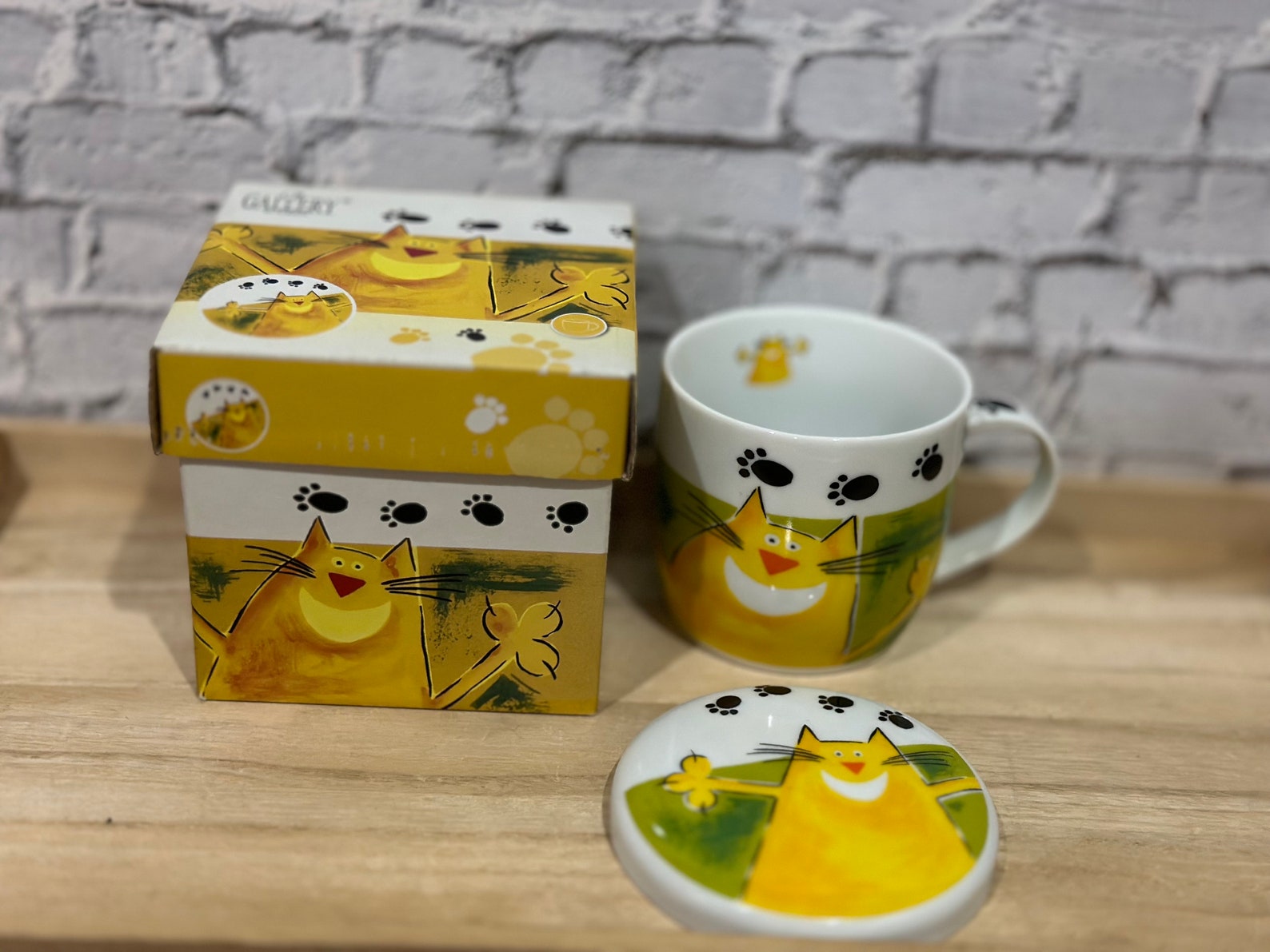 Gallery by Inhesion Cat Coffee Mug With Lid - Etsy