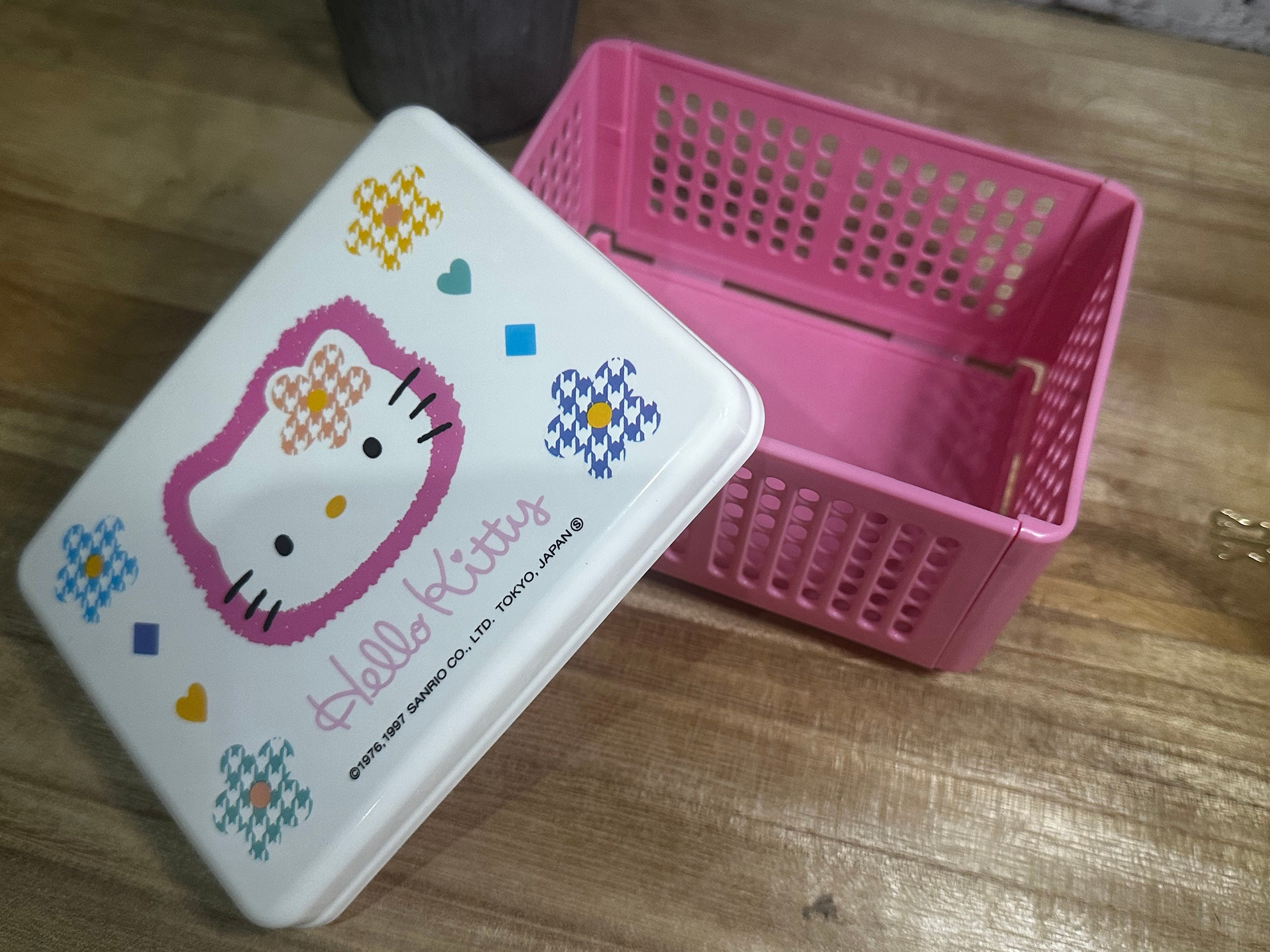 1997年 サンリオ ハローキティ 折りたたみ式サンドイッチボックス