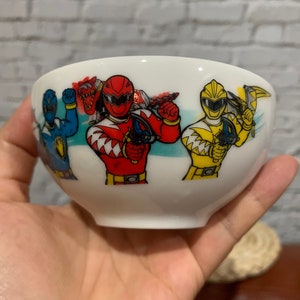 Petit bol vintage Masked Rider fabriqué au Japon