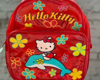 2000 Sanrio Hello Kitty Red Bagpack - Etsy