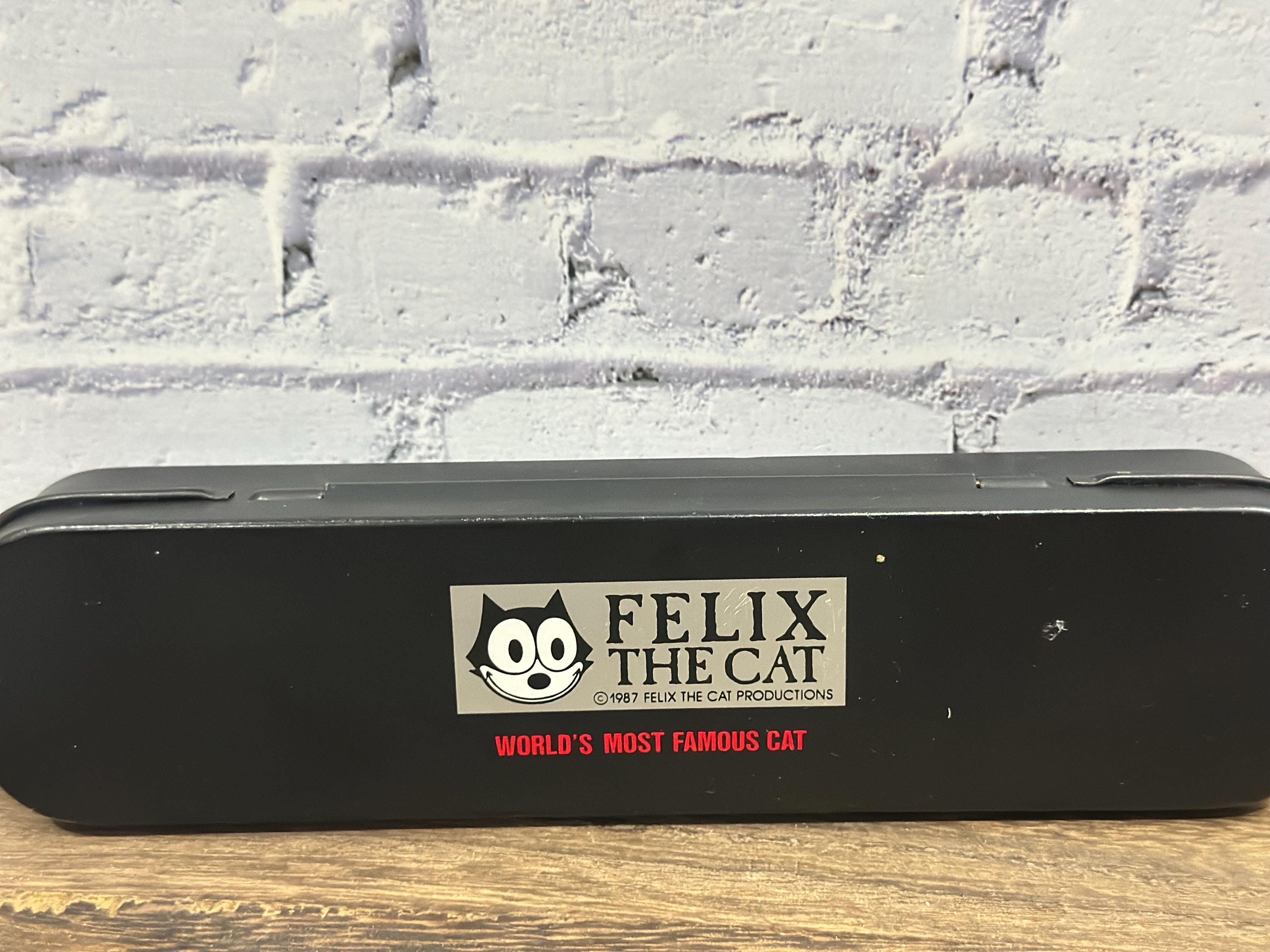 1987 Felix the Cat Tin Pencil Case - Etsy