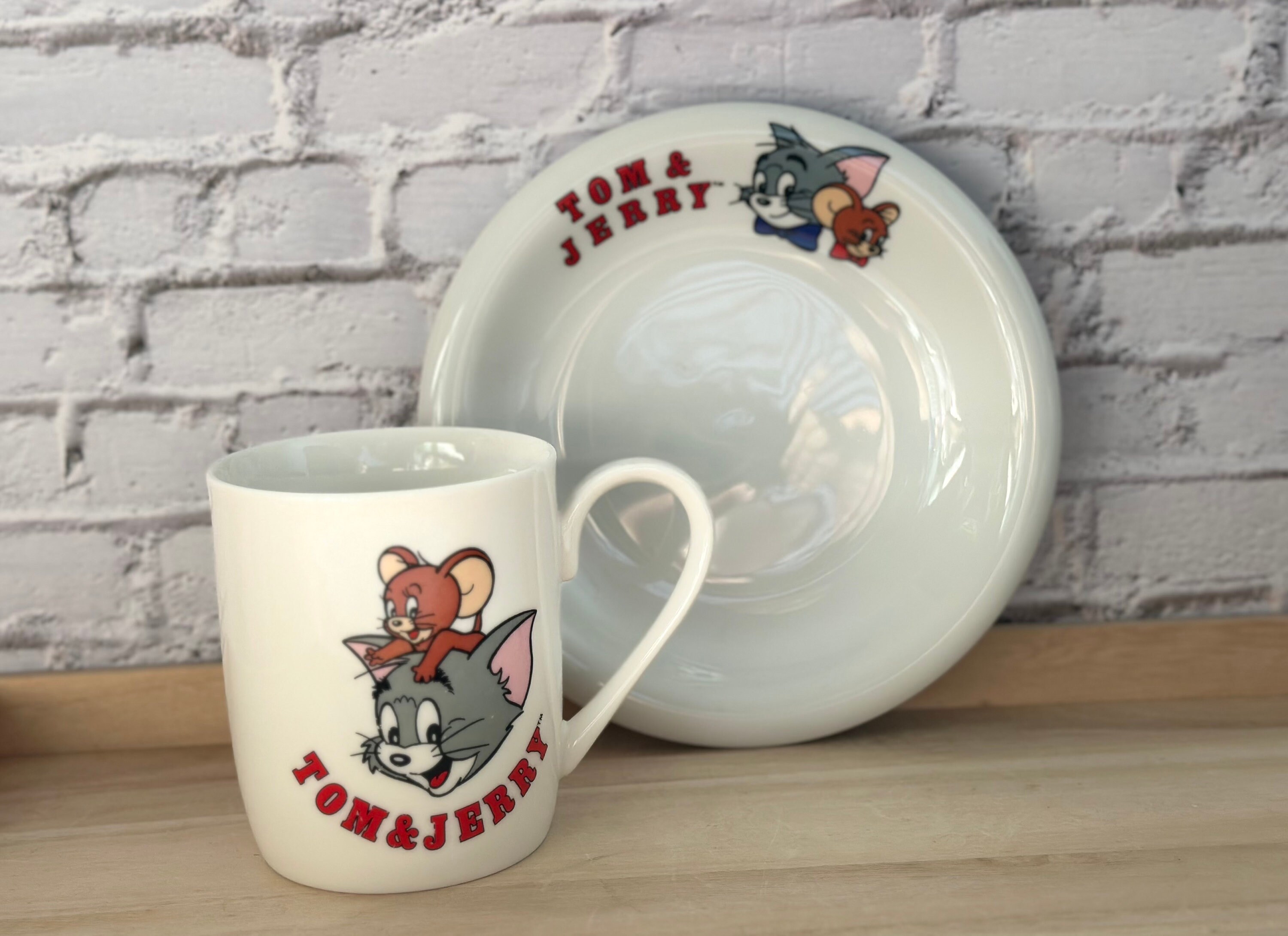 Tom Jerry Plate - Etsy