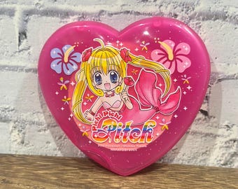 Ultra Rare 2004 Mermaid Melody Pichi Pichi Pitch Heart Mirror and Comb Set