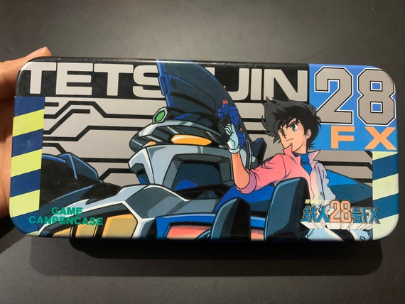 Vintage Tetsujin 28-go Anime Manga Board Game and Tin Pencil Box