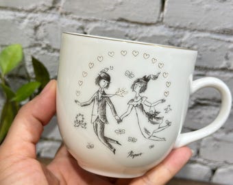 Les Amoureux de Peynet mok Yamaka Japan