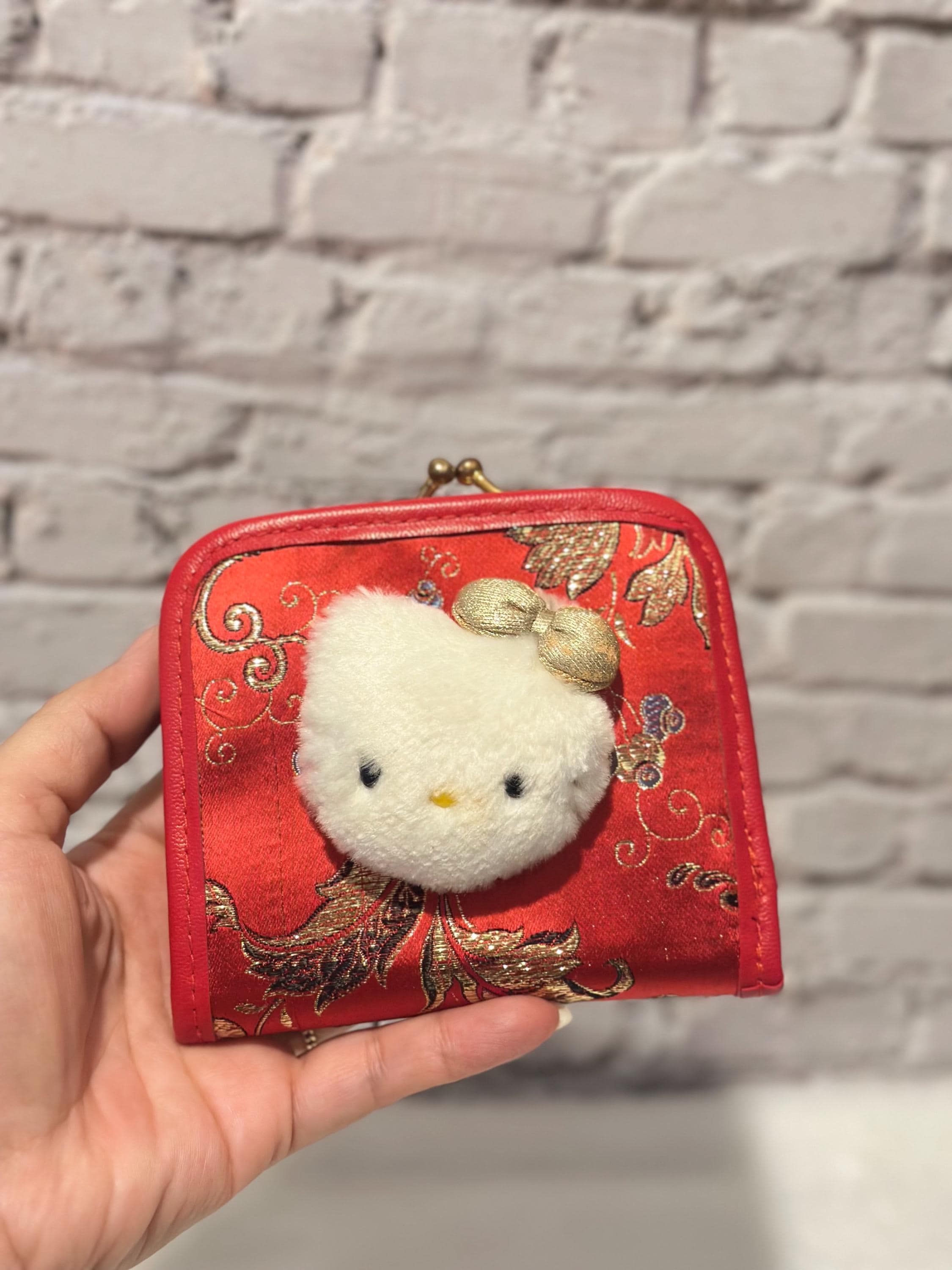 Vintage 80s Sanrio Hello Kitty Chinese Style Wallet - Etsy