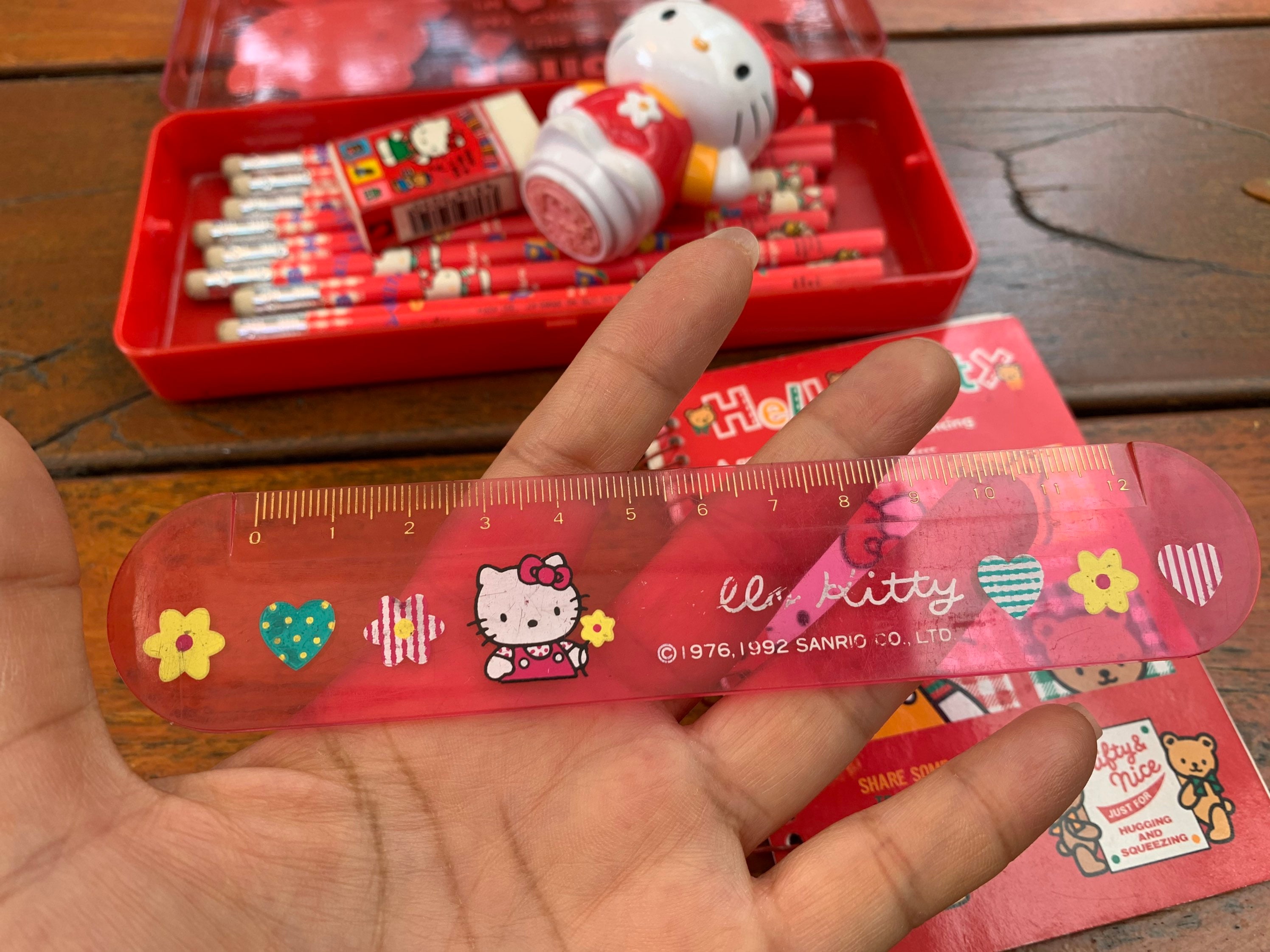 レトロ1990年台当時物ハローキティ 文房具セット ハローキティ 文房具セット 当時物 - メルカリ