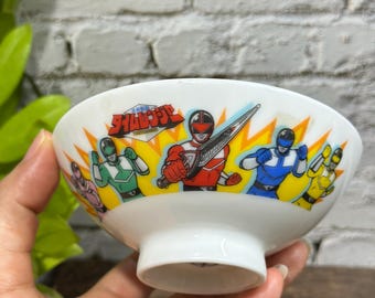 2000 Mirai Sentai Timeranger rice bowl