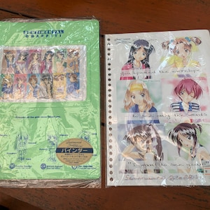 1998 Sentimental Graffiti Japan manga binder and A4 refill pad