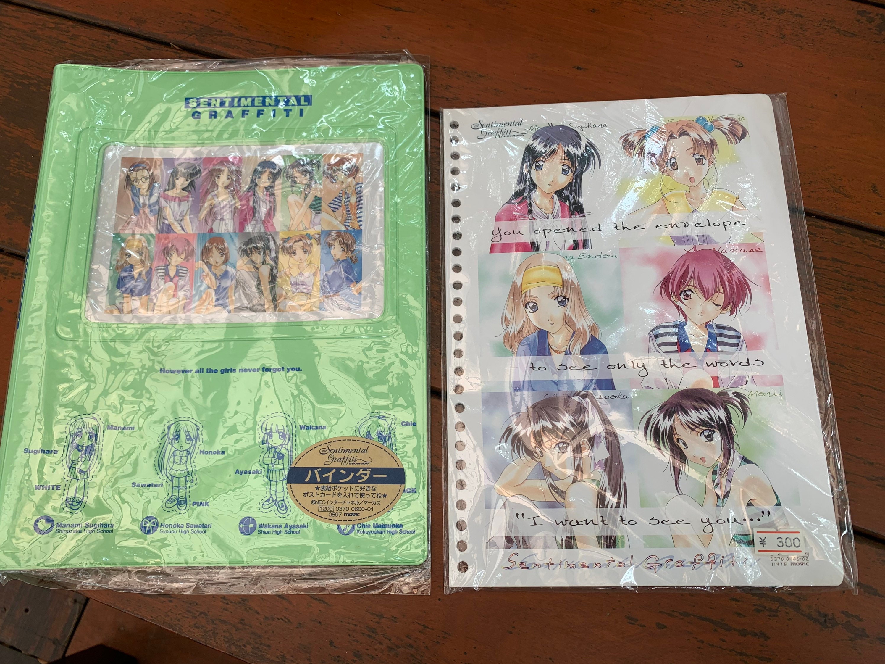 1998 センチメンタルグラフティ ジャパン マンガバインダーとA4
