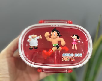 Vintage Tetsuwan Atom Astro boy red lunch bento  box