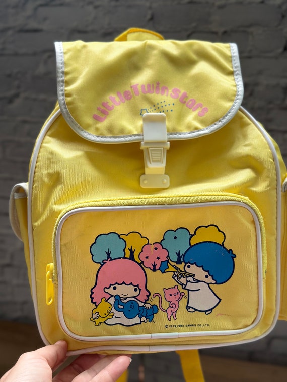1983 Sanrio Little Twin Stars Kiki and Lala Backpack - Etsy