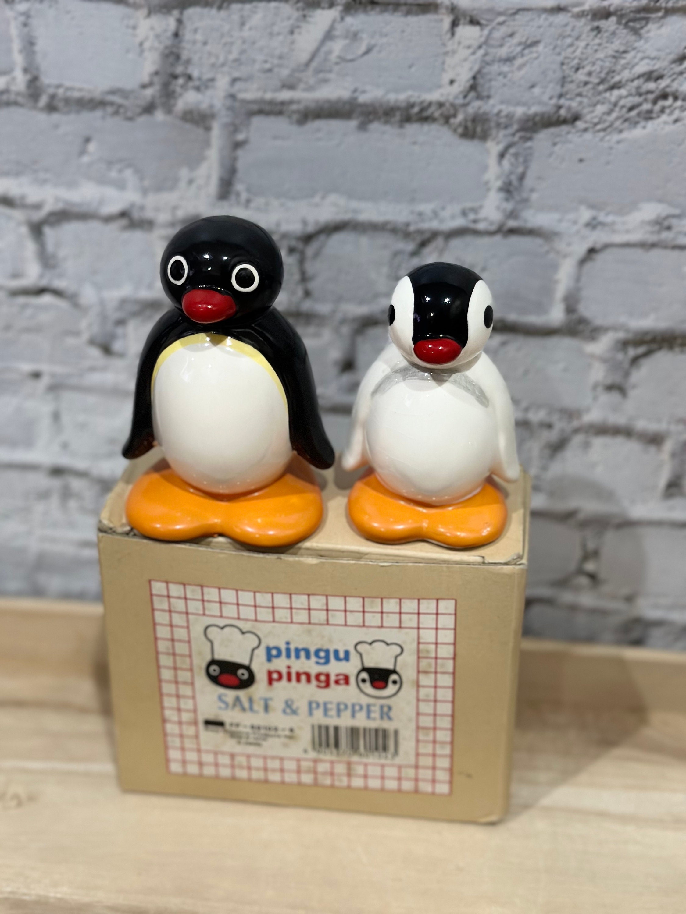Pingu Penguin Salt and Pepper Shakers Set - Etsy
