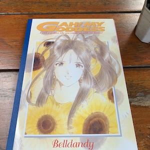Oh My Goddess! manga series notebook
