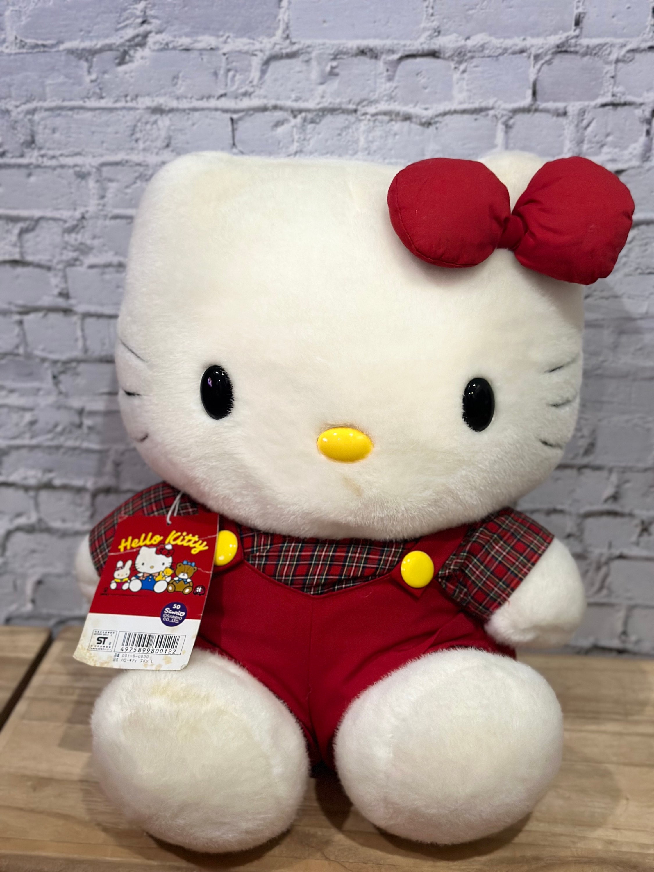 1988 Sanrio Hello Kitty Big Plush Doll 12 X 15 Inches - Etsy