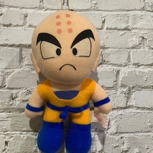 1992 Krillin Plush doll Dragon Ball Super Saiyans