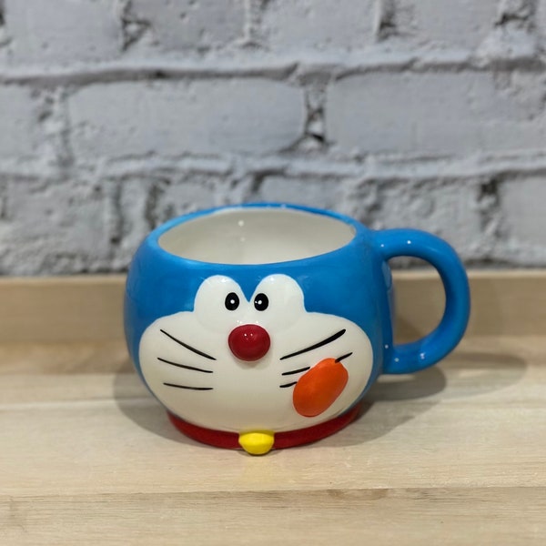 Vintage Doraemon Japan anime Espresso mug