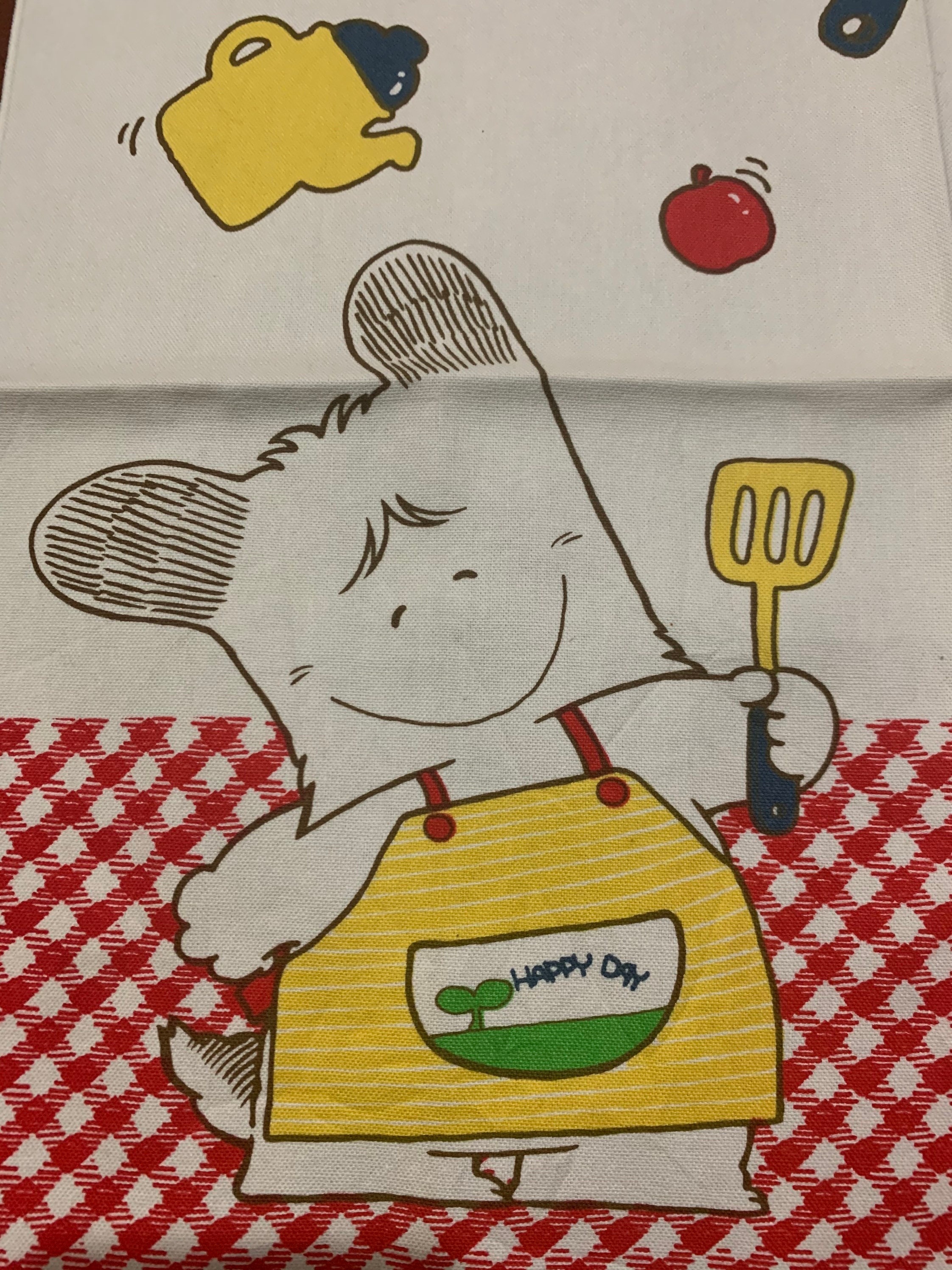 JAPAN AIR LINES おはよう！スパンク ハンカチ 昭和レトロ 貴重