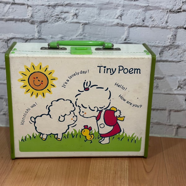 1976 Sanrio Tiny Poem storage box