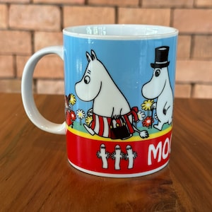 Vintage The Story Of Moomin Valley Mug Snufkin Coffee mug