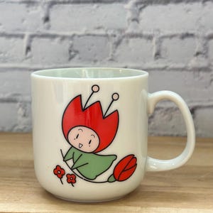 1990 Expo Hanazukin-chan Mug – Flower Fairy Mascot Japan World Expo ’90 Osaka