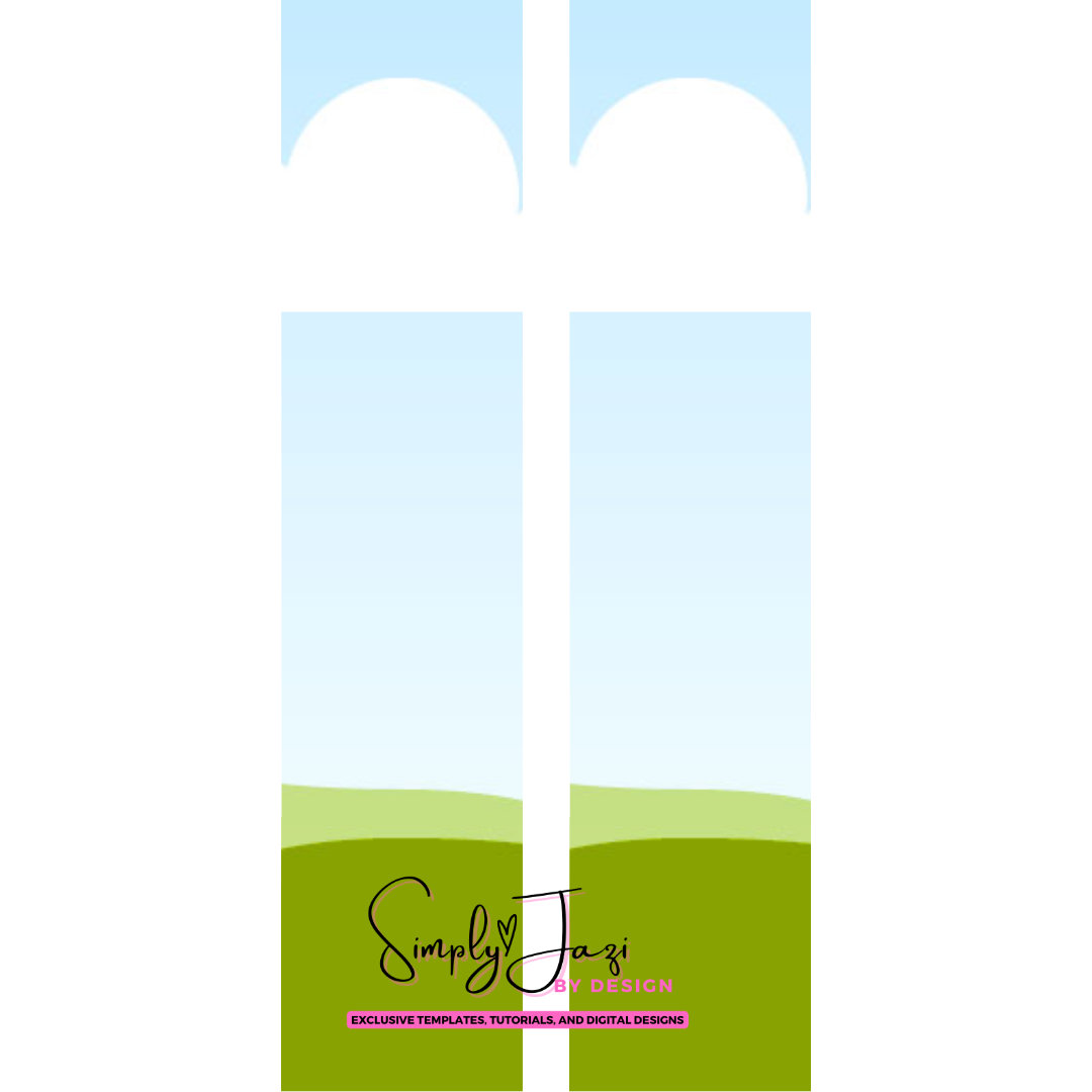 Sublimation Cheer Bow Template, Canva Frame, Cheer Bow Mockup ...