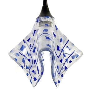 Handmade Confetti Glass Pendant Light/Lamp Shade - Available in 10 Confetti Colors and 2 Sizes - Free Shipping to U.S.