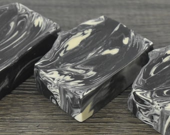 Black Tie Handmade soap | Cold Process Soap | Vegan Friendly | Palm Free | Cruelty Free Soap